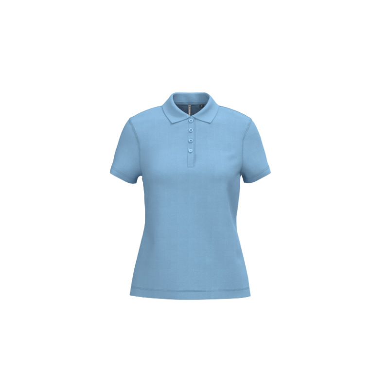 Polo piqué manches courtes femme Polo piqué manches courtes femme