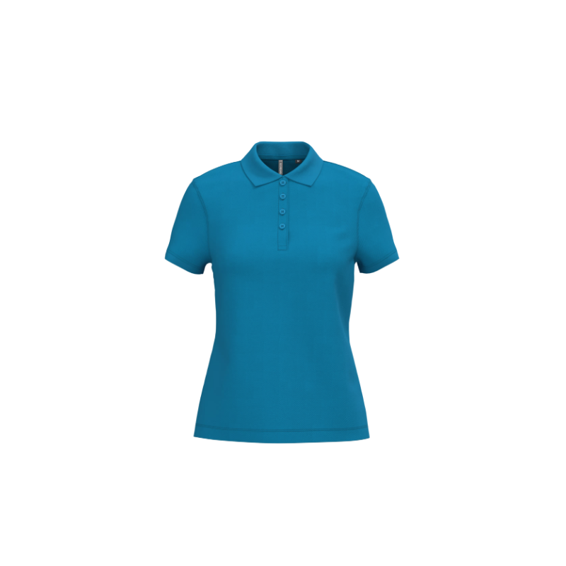 Polo piqué manches courtes femme Polo piqué manches courtes femme