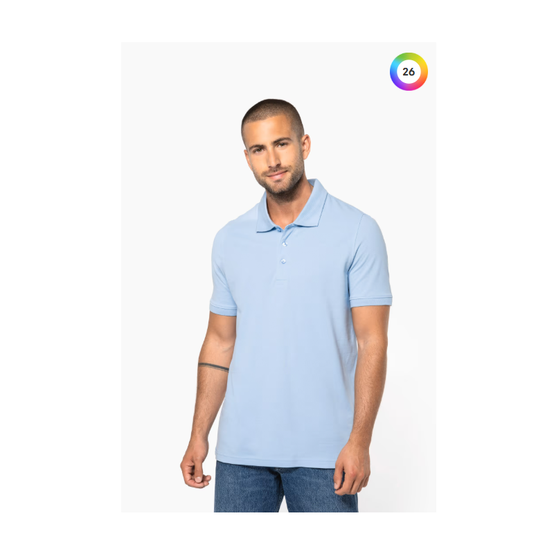 Polo piqué manches courtes homme Polo piqué manches courtes homme