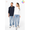 Polo piqué manches longues homme