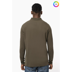 Polo manches longues homme