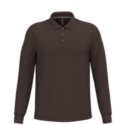 Polo manches longues homme