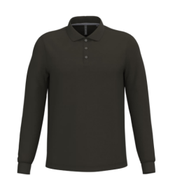 Polo manches longues homme