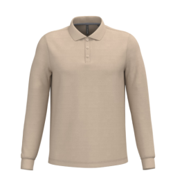 Polo manches longues homme