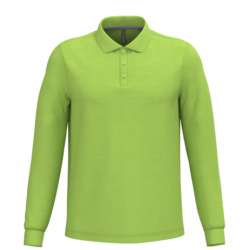 Polo manches longues homme