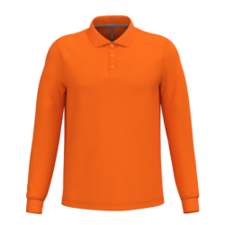 Polo manches longues homme