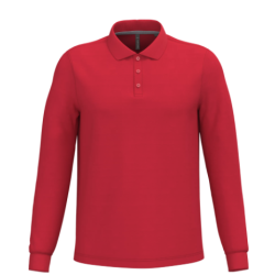 Polo manches longues homme
