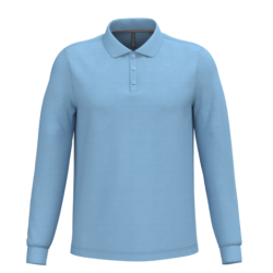 Polo manches longues homme