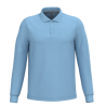 Polo manches longues homme