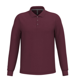 Polo manches longues homme