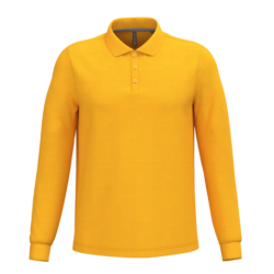Polo manches longues homme