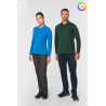 Polo manches longues coton peigné homme