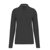 Polo manches longues coton peigné homme