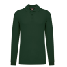 Polo manches longues coton peigné homme