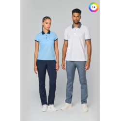 Polo piqué performance femme