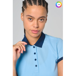 Polo piqué performance femme