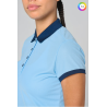 Polo piqué performance femme