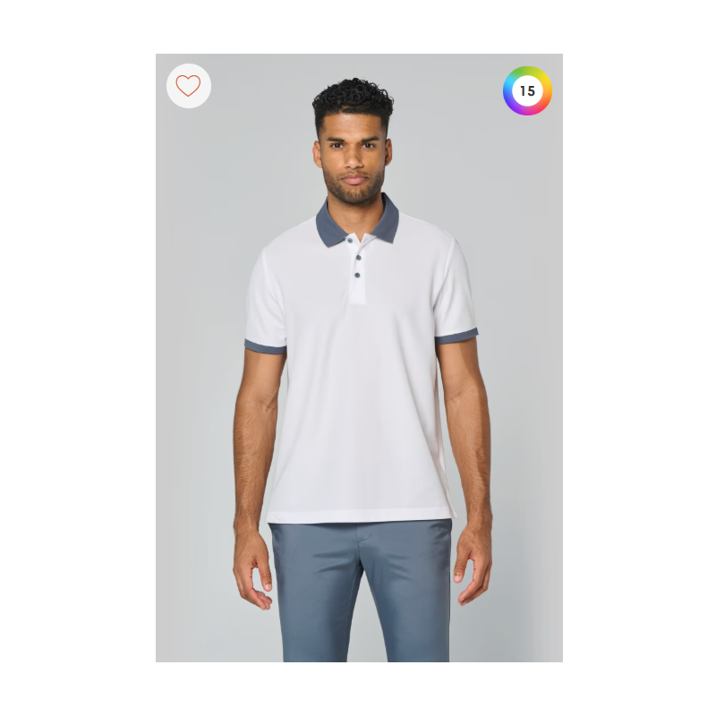 Polo piqué performance homme Polo piqué performance homme