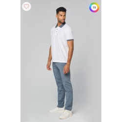 Polo piqué performance homme