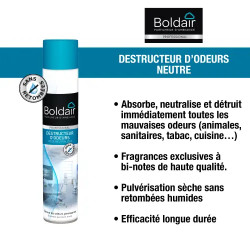 Destructeur d'odeurs neutre - 500ml - BOLDAIR