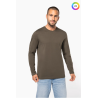 T-shirt col rond manches longues homme