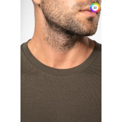T-shirt col rond manches longues homme