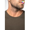 T-shirt col rond manches longues homme