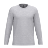 T-shirt col rond manches longues homme