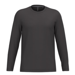 T-shirt col rond manches longues homme