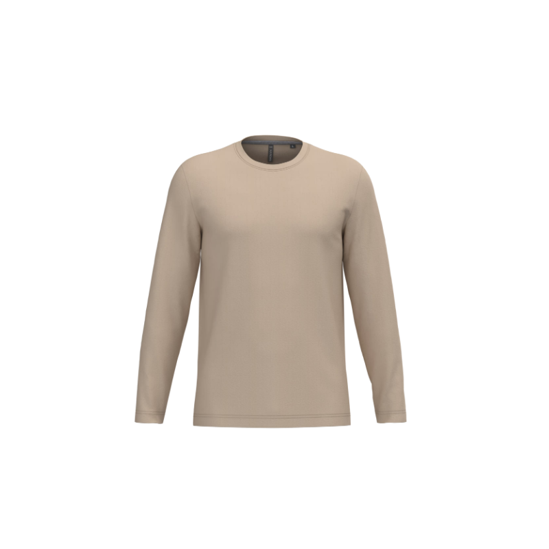 T-shirt col rond manches longues homme T-shirt col rond manches longues homme