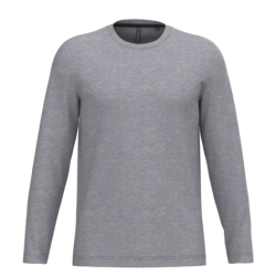 T-shirt col rond manches longues homme