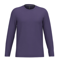 T-shirt col rond manches longues homme