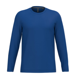 T-shirt col rond manches longues homme
