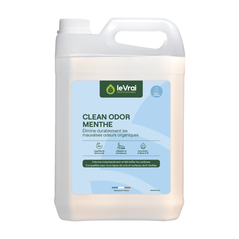 Le Vrai Professionnel Clean Odor Menthe - 5L Le Vrai Professionnel Clean Odor Menthe - 5L