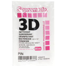 3D pin sols et surfaces doses