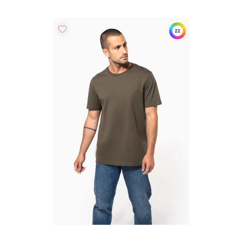 T-shirt unis col rond manches courtes homme T-shirt unis col rond manches courtes homme