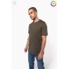T-shirt unis col rond manches courtes homme
