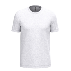 T-shirt unis col rond manches courtes homme
