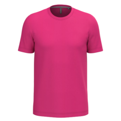 T-shirt unis col rond manches courtes homme