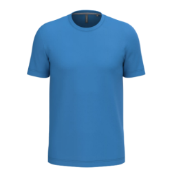 T-shirt unis col rond manches courtes homme