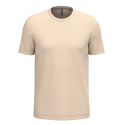 T-shirt unis col rond manches courtes homme