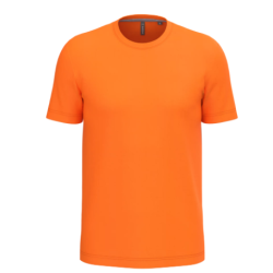 T-shirt unis col rond manches courtes homme