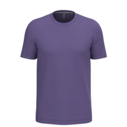 T-shirt unis col rond manches courtes homme