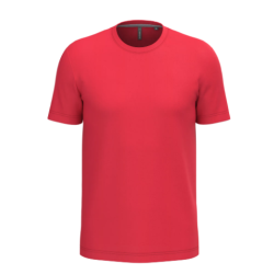 T-shirt unis col rond manches courtes homme
