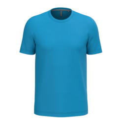 T-shirt unis col rond manches courtes homme