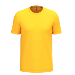 T-shirt unis col rond manches courtes homme