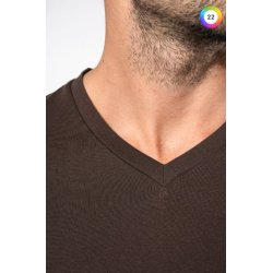 T-shirt col V manches courtes Homme