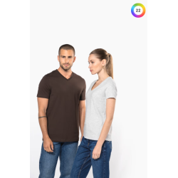 T-shirt col V manches courtes Homme