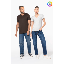 T-shirt col V manches courtes Homme