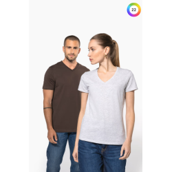 T-shirt col V manches courtes Homme
